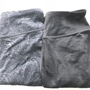 2 Pairs Althleta Yoga Leggings size ST: Small Tall